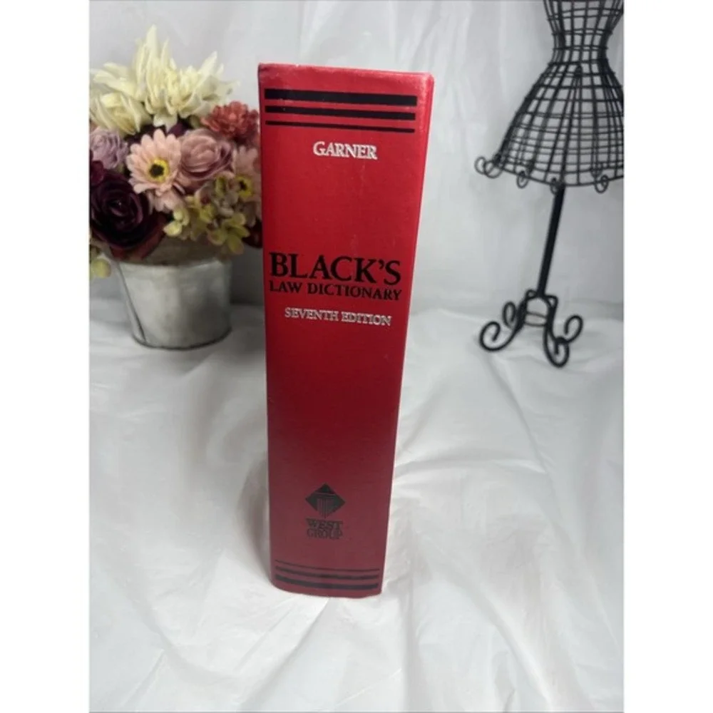BLACKS LAW‎ DICTIONARY SEVENTH 7TH EDITION HARDCOVER BOOK LEGAL BRYAN GARNER